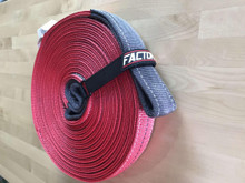 Factor 55 00074 - 30 Foot Tow Strap Standard Duty 30 Foot x 2 Inch Red