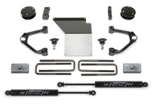 Fabtech K1059M - 07-18 GM K1500 w/OE Forged UCA 3.5in Budget UCA System w/Rear Stealth Shocks