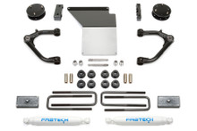 Fabtech K1062 - 07-18 GM K1500 4in Uniball UCA System w/Rear Perf. Shocks