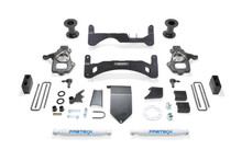 Fabtech K1083 - 14-18 GM C/K1500 P/U w/oE Forg Stl UCA 6in Basic Sys G2 w/Perf Shks