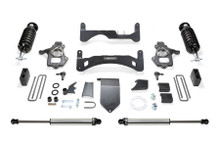 Fabtech K1086DL - 14-18 GM C/K1500 P/U w/oE Alm Or Stmp Stl UCA 6in Perf Sys G2 w/Dl 4.0 & 2.25