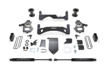 Fabtech K1084M - 14-18 GM C/K1500 P/U w/oE Alm Or Stmp Stl UCA 6in Basic Sys G2 w/Stealth