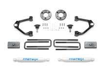 Fabtech K1152 - 19-20 GM K1500 P/U w/Trail Boss/At4 Pkg 1.5in Budget Sys w/Perf Shks