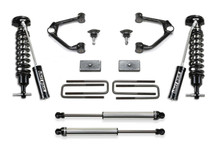 Fabtech K1196DL - 1.5 in. BUDGET SYS W/ DL 2.5 RESI & 2.25 2022 GM K1500 P/U 4CYL W/ TRAIL BOSS/AT4 P