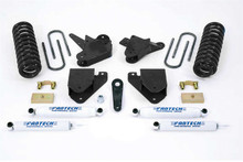 Fabtech K2098 - 01-04 Ford F250/350 2WD 6in Basic Sys w/Perf Shks