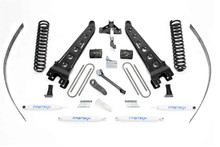 Fabtech K2124 - 08-16 Ford F250 4WD w/Factory Overload 8in Rad Arm Sys w/Coils & Perf Shks