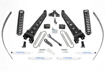 Fabtech K2123 - 08-16 Ford F250 4WD w/o Factory Overload 8in Rad Arm Sys w/Coils & Perf Shks