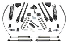 Fabtech K2125DL - 08-16 Ford F250 4WD w/o Factory Overload 8in 4Link Sys w/Coils & Dlss Shks