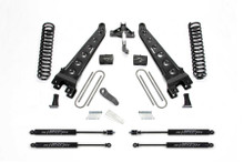 Fabtech K2218M - 17-21 Ford F250/F350 4WD Diesel 6in Rad Arm Sys w/Coils & Stealth
