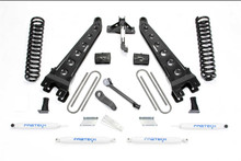 Fabtech K2253 - 17-21 Ford F250/F350 4WD Gas 4in Rad Arm Sys w/Coils & Perf Shks