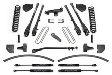 Fabtech K2266M - 17-21 Ford F250/F350 4WD Diesel 8in 4Link Sys w/Coils & Stealth Shks