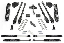 Fabtech K2257M - 17-21 Ford F250/F350 4WD Gas 6in 4Link Sys w/Coils & Stealth