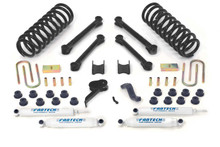 Fabtech K3037 - 09-13 Dodge 2500/3500 4WD w/Diesel & Auto 4.5in Perf Sys w/Perf Shks