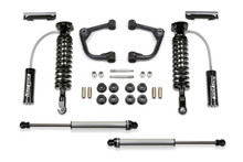 Fabtech K2375DL - 2021 Ford F150 4WD 2in Uniball UCA Sys w/Dl 2.5 Resi & 2.25