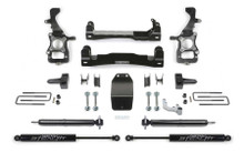 Fabtech K2386M - 2021+ Ford F-150 4in Basic System w/Stealth Monotube Shocks