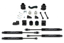 Fabtech K4037M - 07-18 Jeep JK 4WD 3in Basic Sys w/Stealth