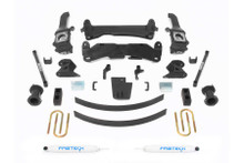 Fabtech K7019 - 05-14 Toyota Tacoma 4WD/ 2WD 6 Lug Models Only 6in Basic Sys w/Perf Shks
