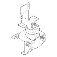 Firestone 2220 - Ride-Rite Air Helper Spring Kit Rear 94-02 Dodge RAM 3500 Cab Chassis (W21760)