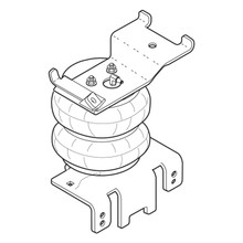 Firestone 2355 - Ride-Rite Air Helper Spring Kit Rear 04-15 Nissan Titan 2WD/4WD (W21760)