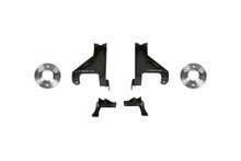 Fabtech K9013 - AUX SHOCK KIT W/O SHOCKS 2015-21 SPRINTER 3500 4WD