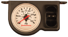 Firestone 2572 - Electric Single Pressure Gauge - White Plastic (WR1760)