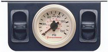 Firestone 2260 - Air Adjustable Leveling Electric Control Panel w/Dual Gauge 0-150psi - White (WR1760)