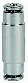 Firestone 3466 - Union 1/4in. Nickel Push-Lock Air Fitting - Single (WR1760)