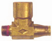 Firestone 3066 - Compressor Tee 1/4in. x 1/8in. NPMT x 1/8in. NPFT Air Fitting - Single (WR1760)