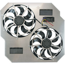 Flex-A-Lite 104641 - Fan Electric 15in DualSh rouded Puller Controls