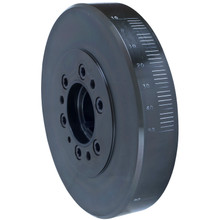Fluidampr 800131 - Chevy 396-427 CID V8 w/ one 3/16 and one 1/4 key slot Steel Internally Balanced Damper