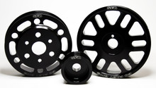 Go Fast Bits 2016 - 13 Subaru BRZ / 13 Scion FR-S 3 Pc L/W Pulley Kit (Inc Crank/Alternator/Water Pump Pulleys)
