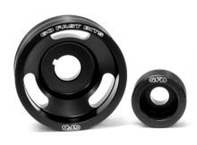 Go Fast Bits 2001 - 02-10 WRX/STI 2 Piece Under-Drive Pulley Kit w/ Belts (Crank & Alternator)