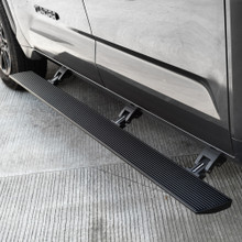 Go Rhino 20443587PC - 22-23 Toyota Tundra CrewMax Cab 4dr E-BOARD E1 Electric Running Board Kit - Tex. Blk