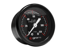 Grams Performance G2-99-1200 - 0-120 PSI Fuel Pressure Gauge