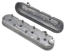 Granatelli Motorsports 640360 - Granatelli 96-22 GM LS Tall Valve Cover w/Integral Angled Coil Mounts - Cast Finish