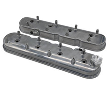 Granatelli Motorsports 640361 - Granatelli 96-22 GM LS Tall Valve Cover w/Integral Angled Coil Mounts - Polished (Pair)