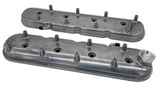 Granatelli Motorsports 640366 - Granatelli 96-22 GM LS Standard Height Valve Cover w/Angled Coil Mount - Polished (Pair)