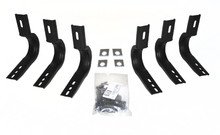 Go Rhino 6840455 - 07-10 Chevrolet Silverado 2500HD/3500HD Brackets for OE Xtreme Cab Length SideSteps