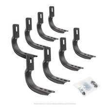 Go Rhino 6840475 - 19-20 Chevrolet Silverado 1500 Brackets for OE Xtreme Cab Length SideSteps