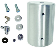Granatelli Motorsports 510107 - Granatelli Vacuum Assist Reservoir System - Satin (Incl Fittings/Check Valve/Pipe Plugs)