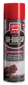 Griots Garage 10897 - 3-In-1 Tar-Bug-Sap Remover - 13oz (Aerosol)