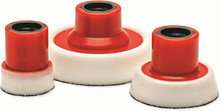 Griots Garage 10580 - Mini Rotary Backing Plates - Set of 3 (1in/2in/3in)
