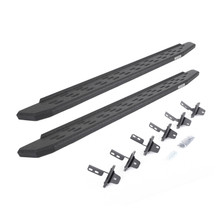 Go Rhino 69612973T - 21-22 Ford Bronco RB30 Running Boards 73in. w/ Brackets - Bedliner Coating