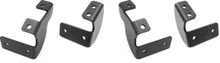Go Rhino D64432TK - 2024 Toyota Tacoma DC 4dr Brackets for Dominator Extreme SideSteps - Tex. Blk