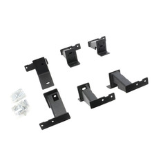 Go Rhino FSD4429TK - 16-23 Toyota Tacoma DC 4dr Brackets for Dominator Xtreme Frame Slider - Tex. Blk