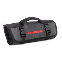 Go Rhino XG1040-01 - XVenture Gear Tool Wrench Roll - Large (4x4in. Closed) 12oz Waxed Canvas - Black