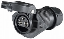 Hella 001933042 - Socket 3 Pole W/ Grommet