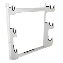 Hepfner Racing Products HRP6776-WHT - Axle Rack 2 Front Axles 1 Rear End