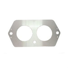 Hepfner Racing Products HRP8361 - Gauge Panel Face Plate - Two 2.635 in Holes - Aluminum - Natural - Sprint Car - Each