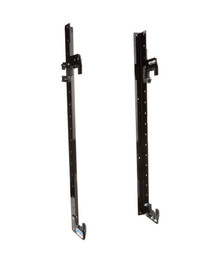 Hepfner Racing Products HRP6340A-BLK - Radiator Mount Black Adjustable
